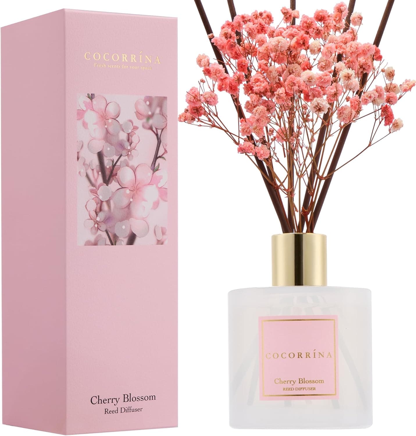 Cocorrína Cherry Blossom Reed Diffuser