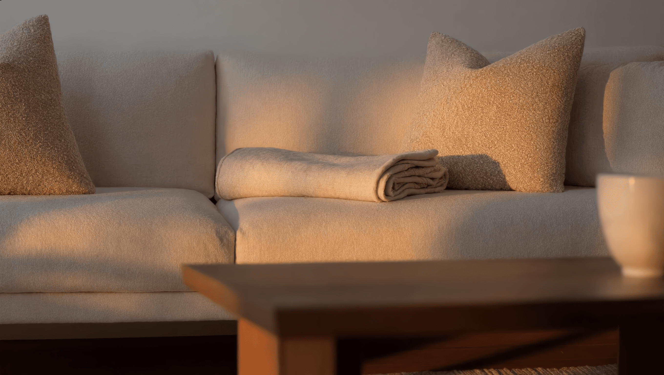 Boucle Cushion Cover