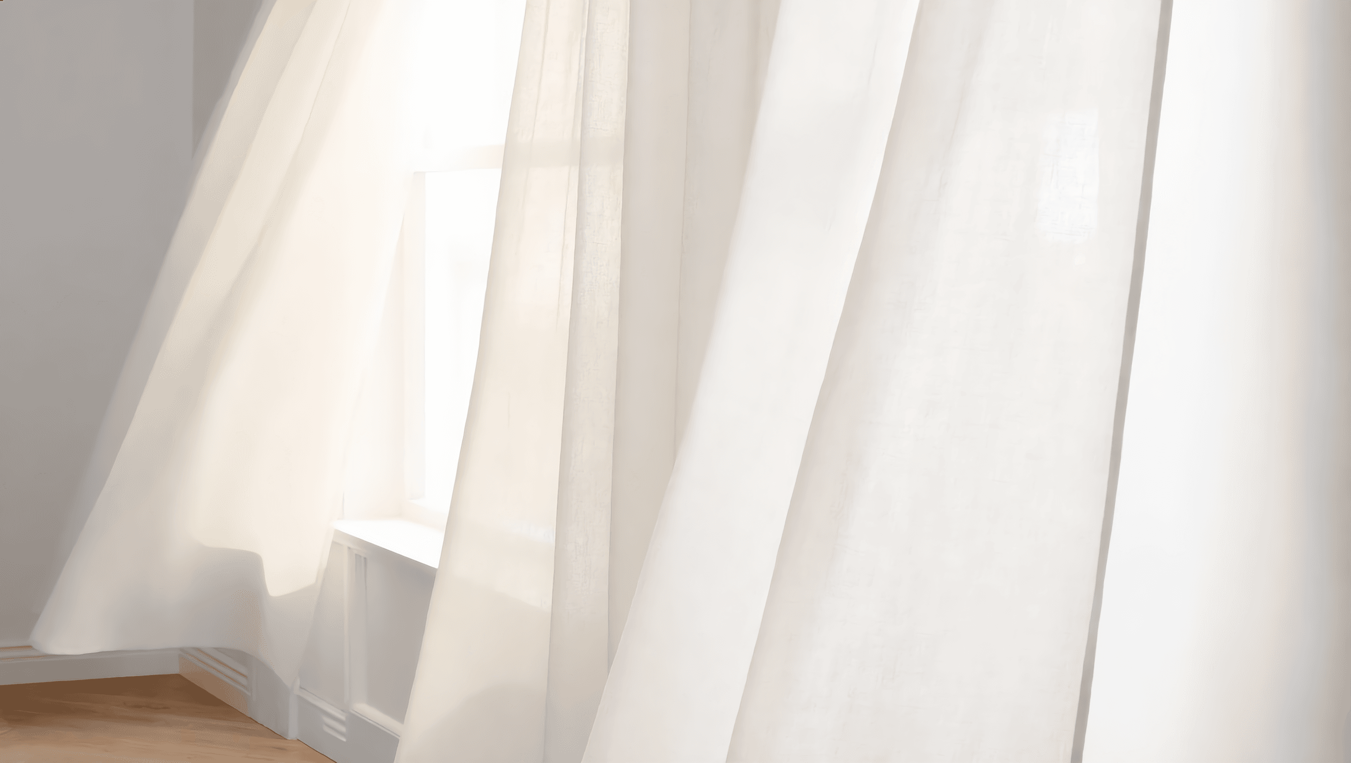 XTMYI Linen Curtain Panels