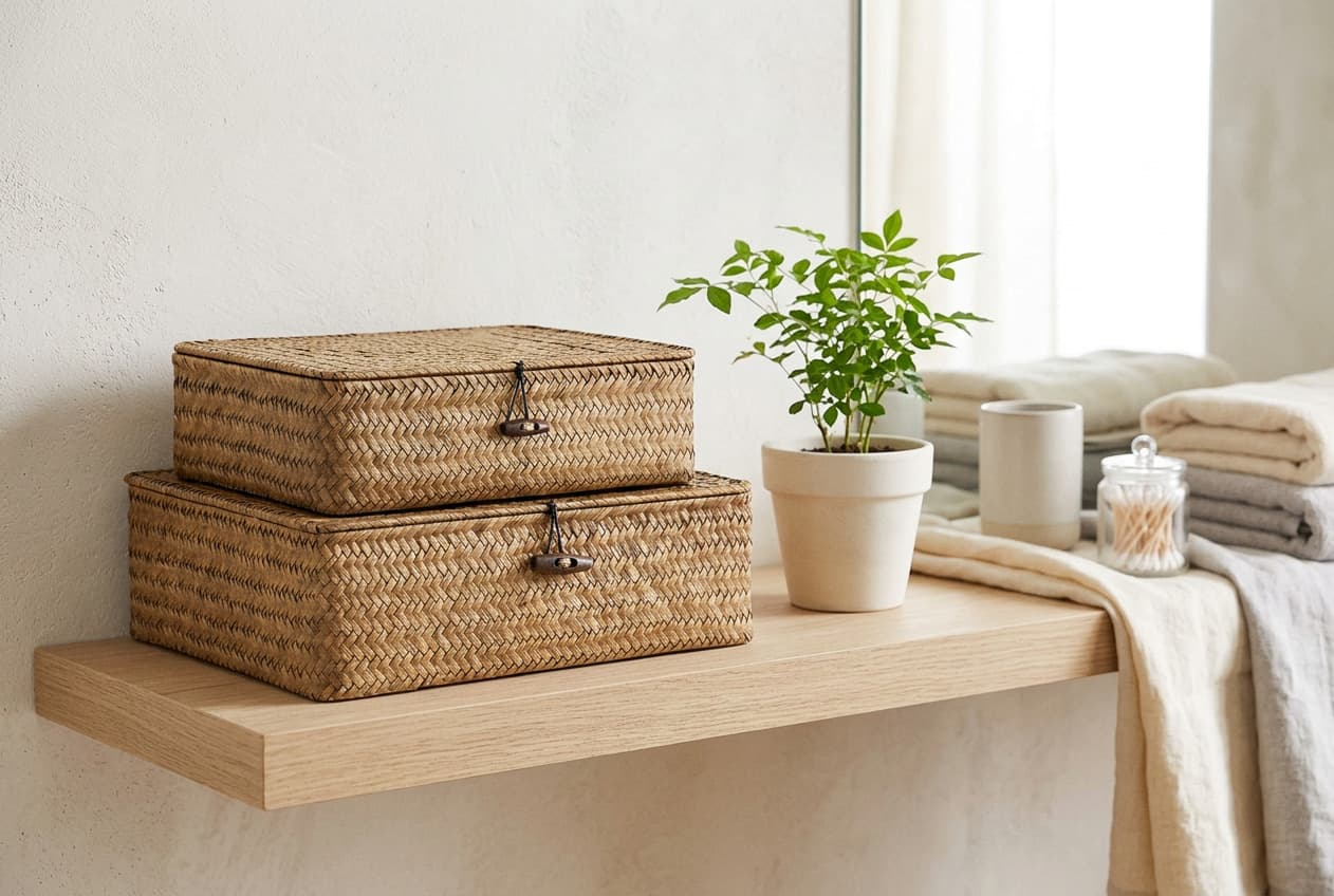 Hipiwe Seagrass Storage Basket Set