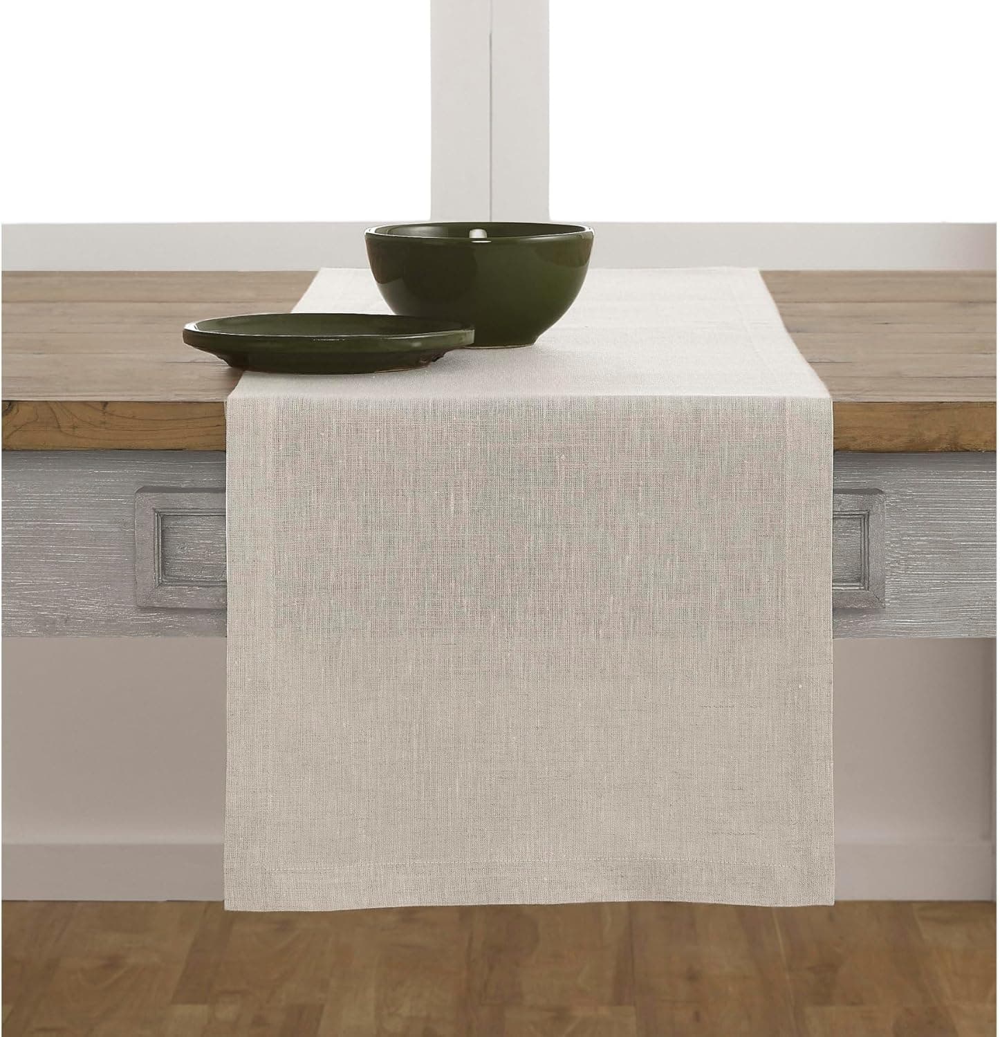 European Linen Table Runner